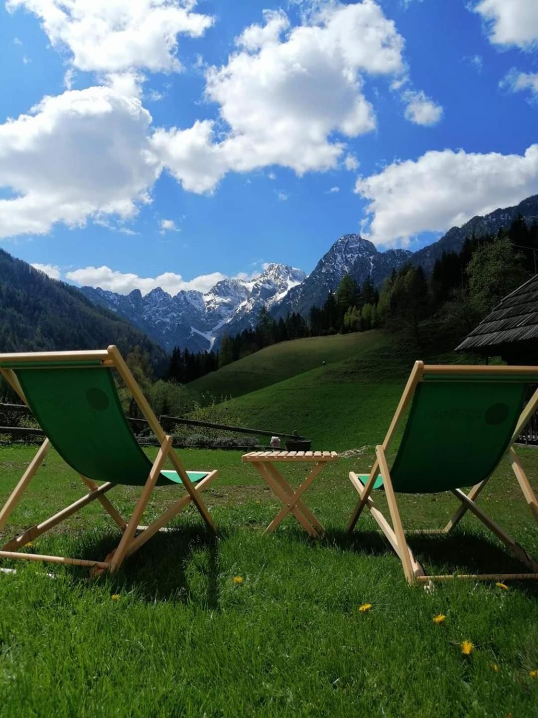 Tourist Farm Gradisnik Apartman Solčava Kültér fotó