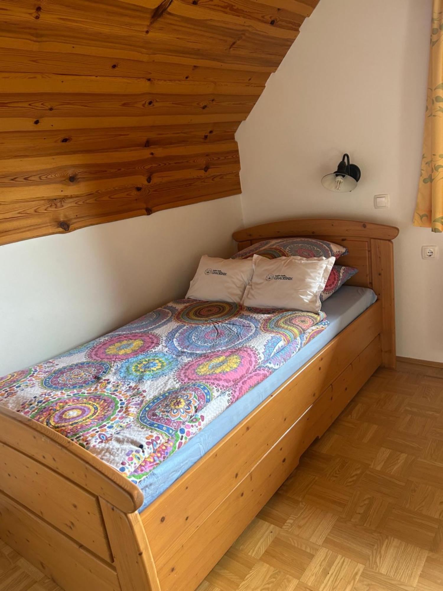 Tourist Farm Gradisnik Apartman Solčava Kültér fotó