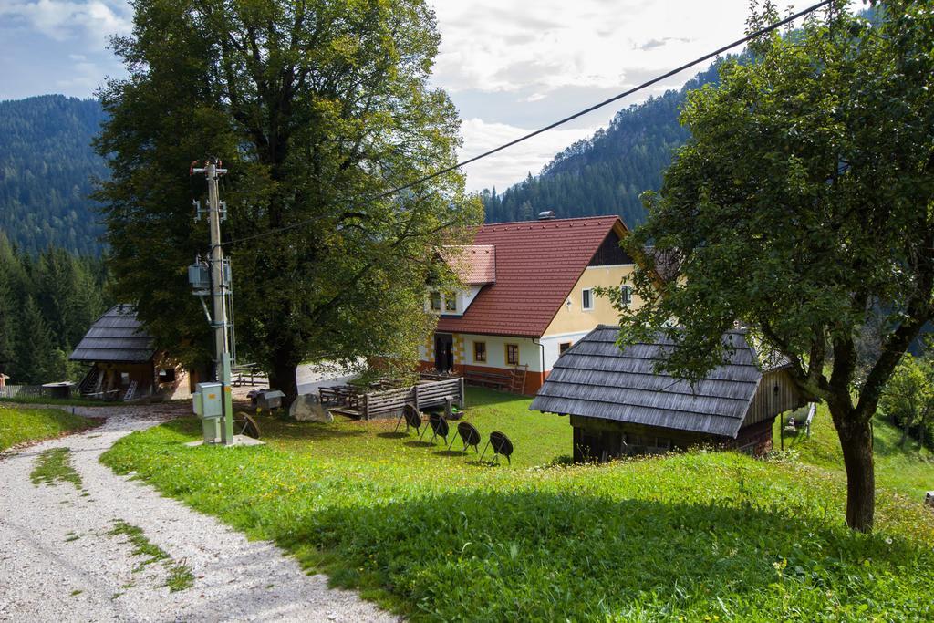 Tourist Farm Gradisnik Apartman Solčava Kültér fotó