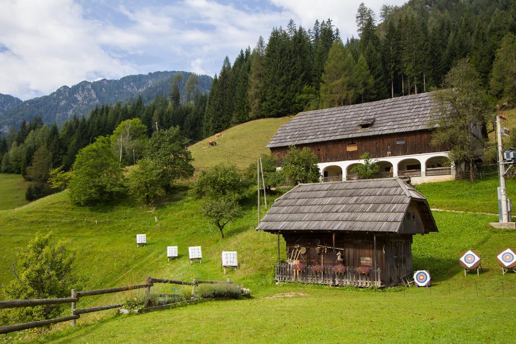 Tourist Farm Gradisnik Apartman Solčava Kültér fotó