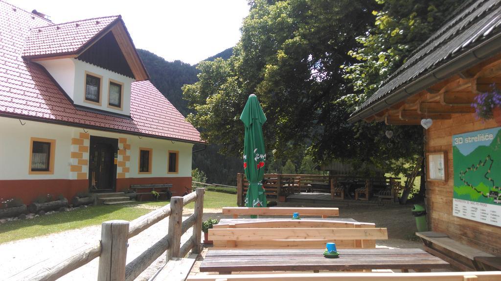 Tourist Farm Gradisnik Apartman Solčava Kültér fotó